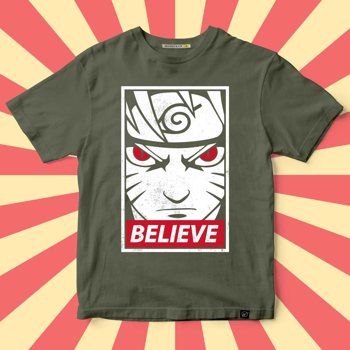 Angry Kakashi Hatake's Face Printed tshirt
