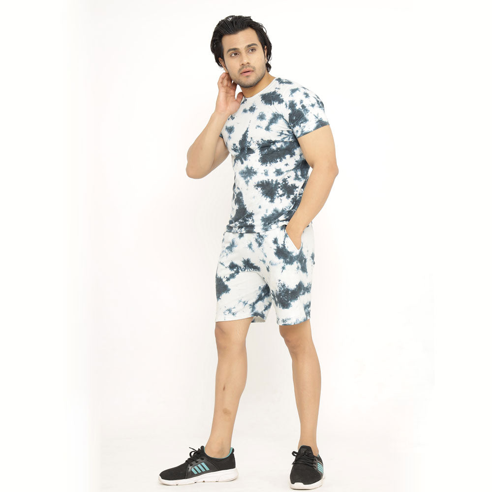 Tie Dye Hipster Printed Combos T-Shirt & Shorts Wildsta India