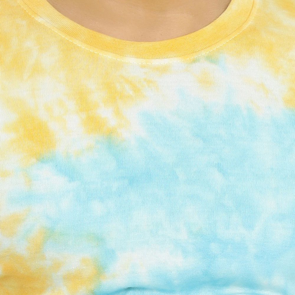 Tie Dye Hipster Printed Combos T-Shirt & Shorts Wildsta India