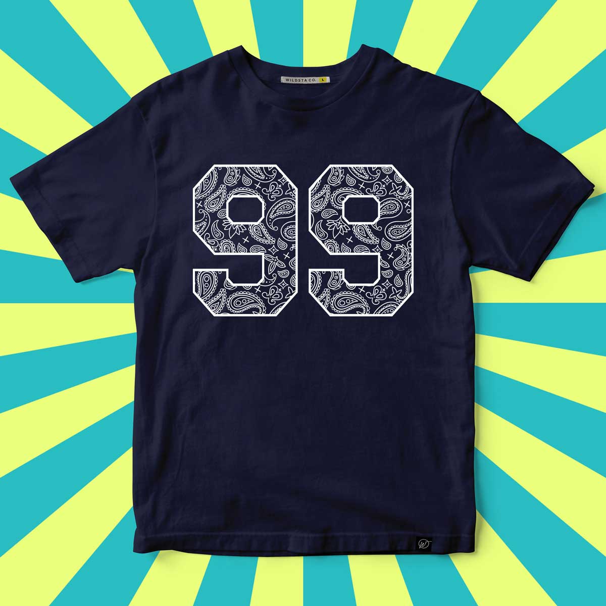 99 Printed Cool T-Shirt. - Wildsta India