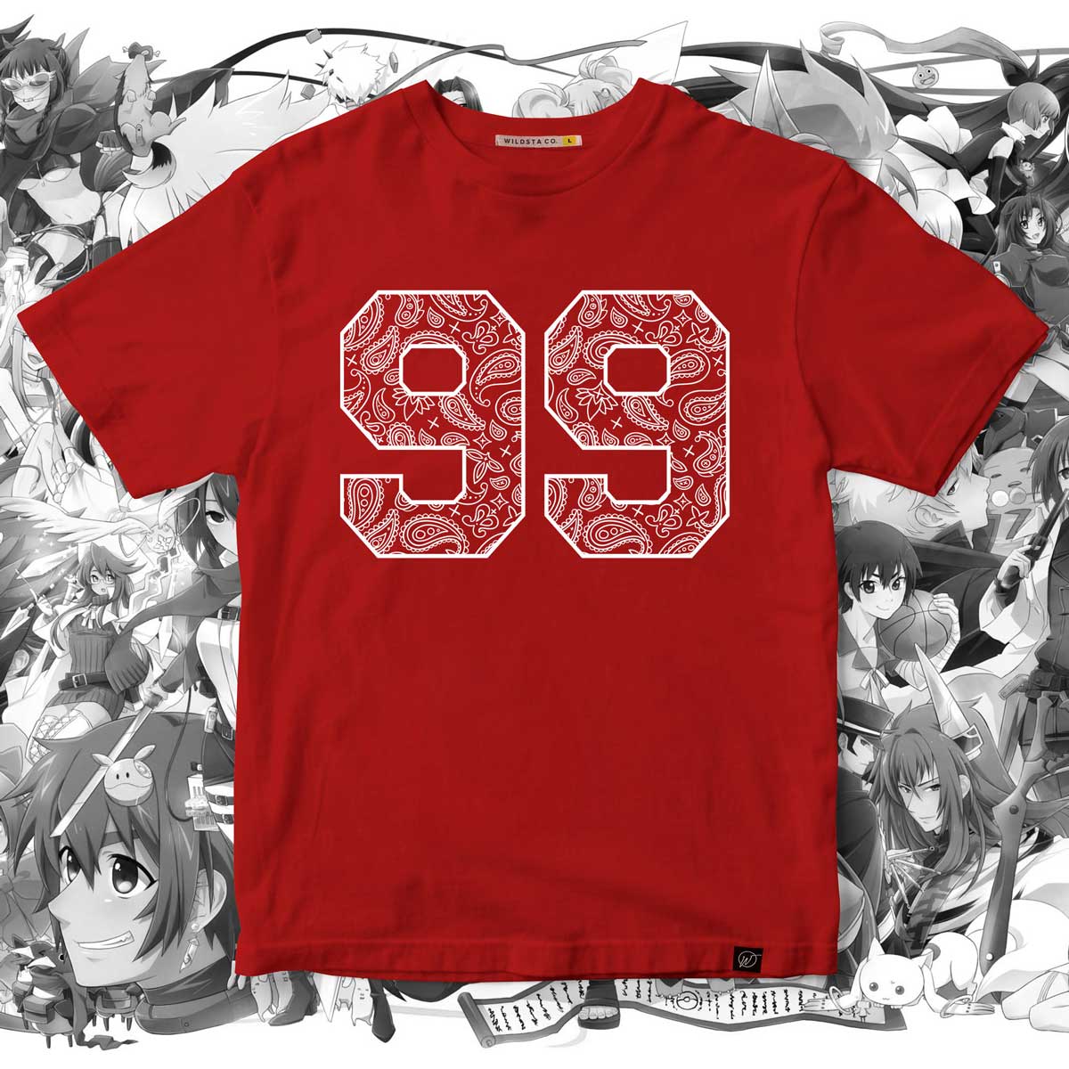 99 Printed Cool T-Shirt. - Wildsta India