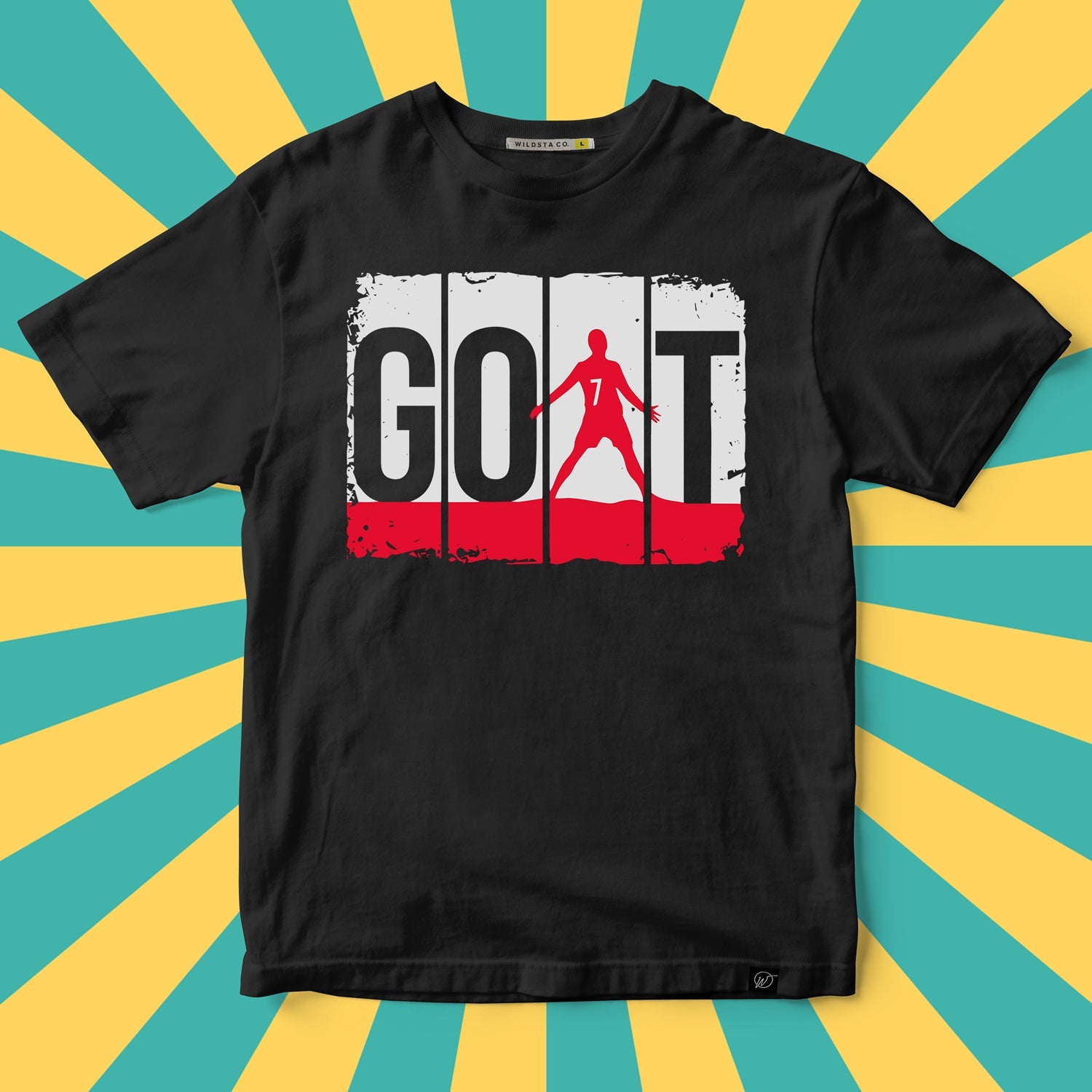 CR7 G.O.A.T T-Shirt - Wildsta India