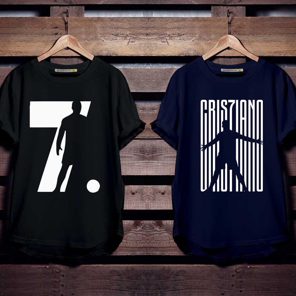 Cristiano Ronaldo Combo Of T-Shirts - Wildsta India