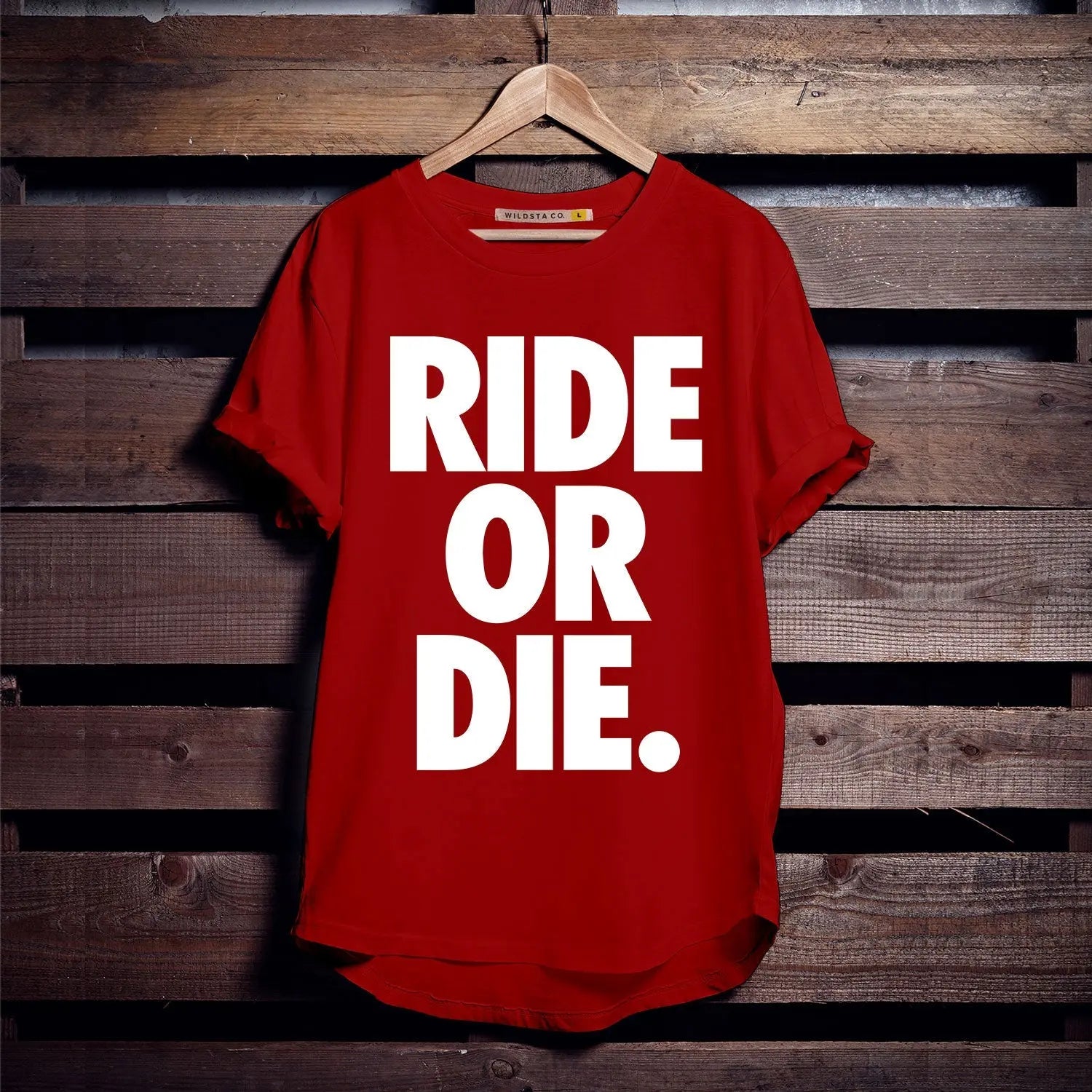 Die Or Ride Printed T-Shirt - Wildsta India