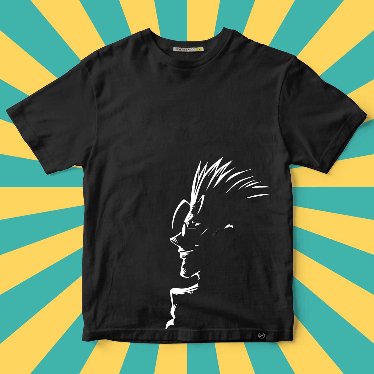Gojo satoru side profile print - Wildsta India
