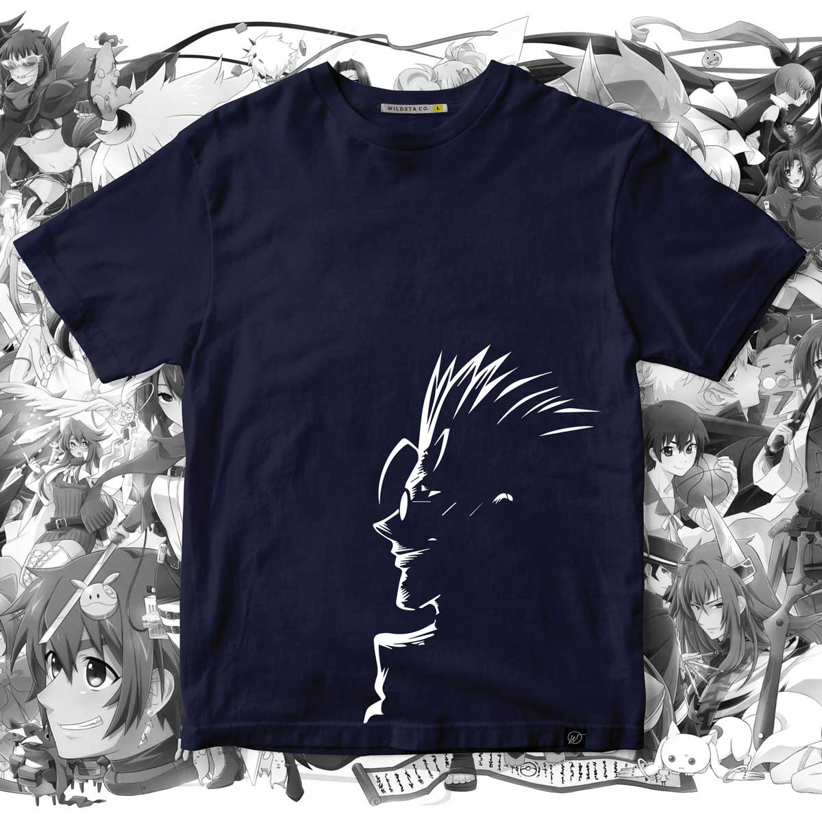 Gojo satoru side profile print - Wildsta India