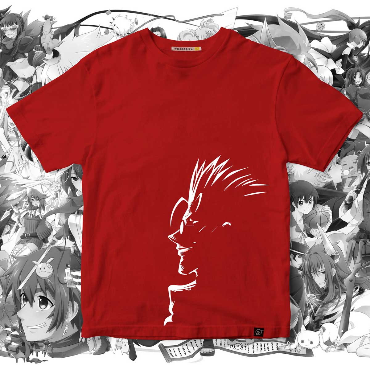 Gojo satoru side profile print - Wildsta India