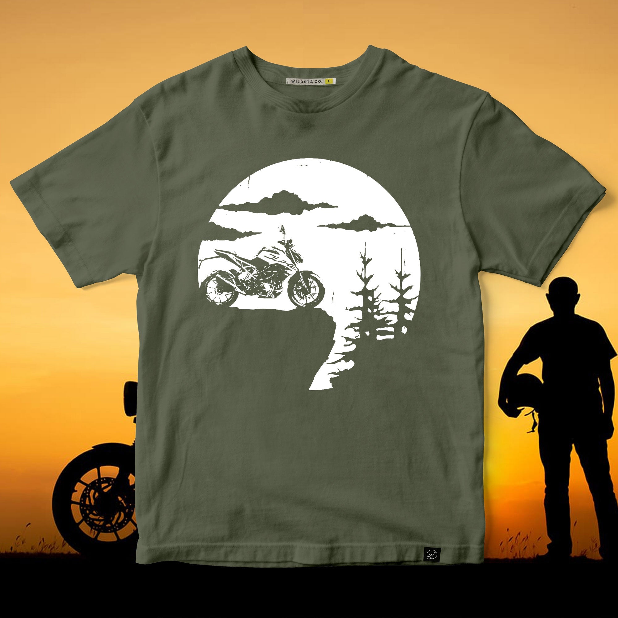 KTM Duke Full Moon Drive T-Shirt - Wildsta India