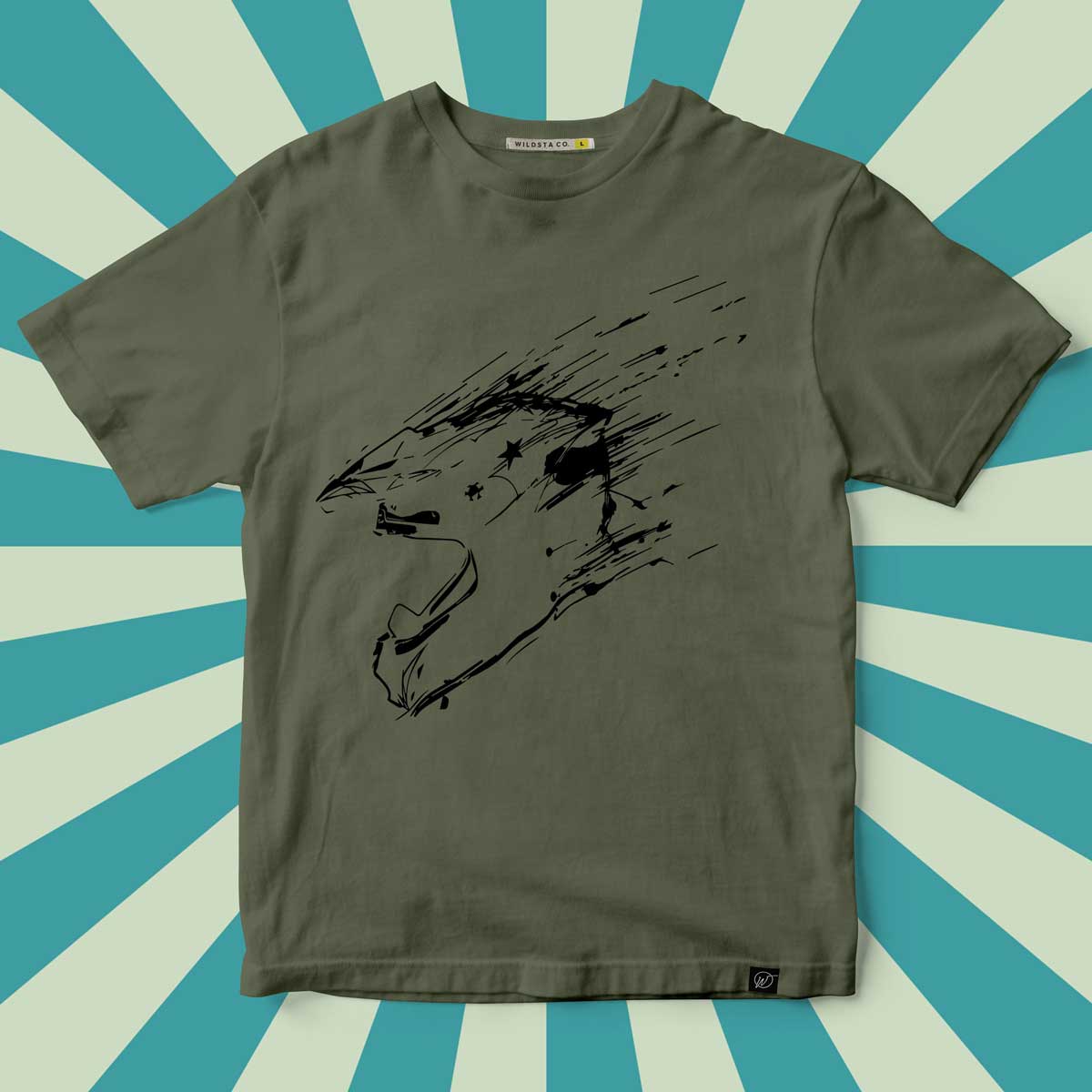 Riders Helmet Tshirt - Wildsta India