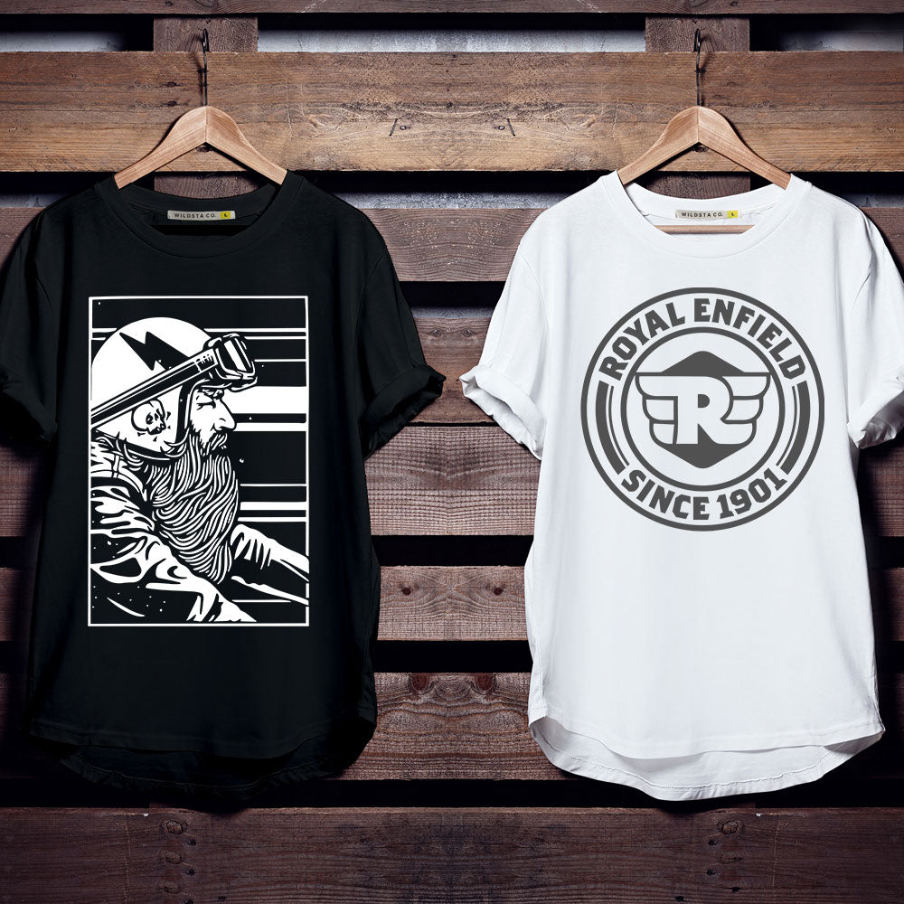 Royal Enfield Rider Combo T-Shirts - Wildsta India
