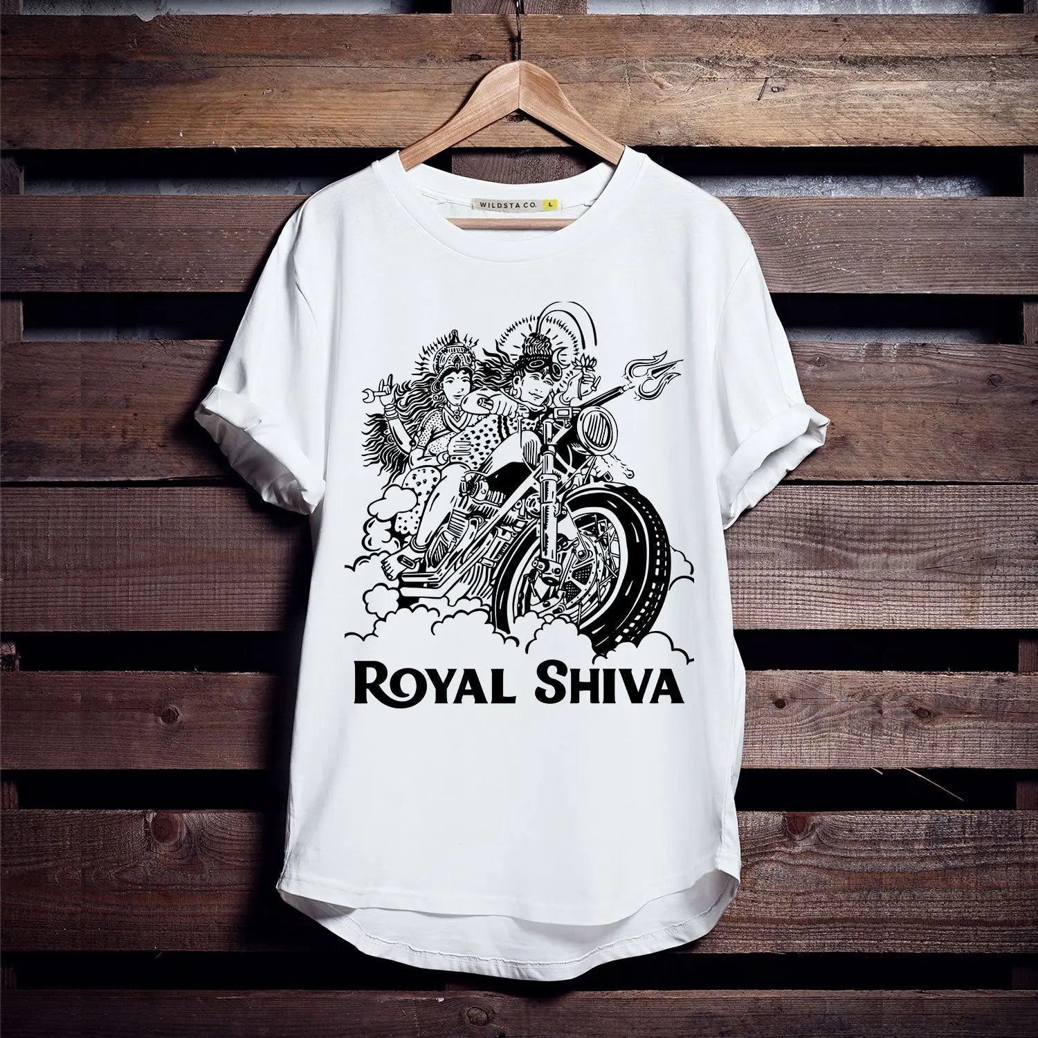Royal Shiva Printed Tshirt - Wildsta India