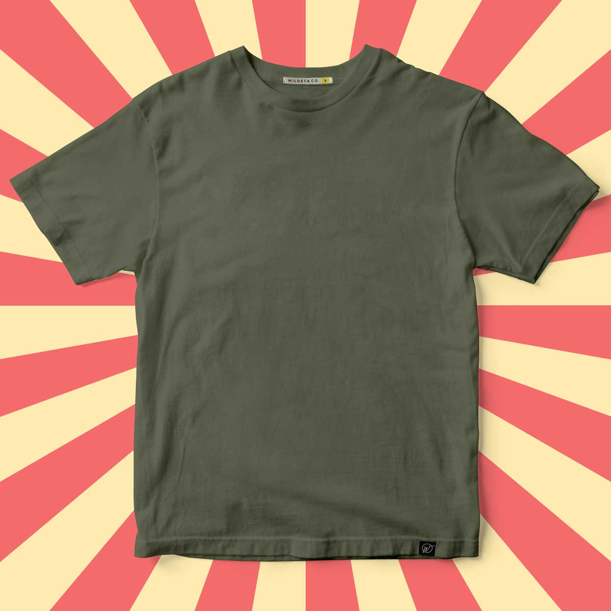 Solid Olive Green - Wildsta India